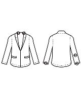 Trebarrabi（トレバラッビ）カジュアルジャケット 青 サイズ:L レディース/2200639014012