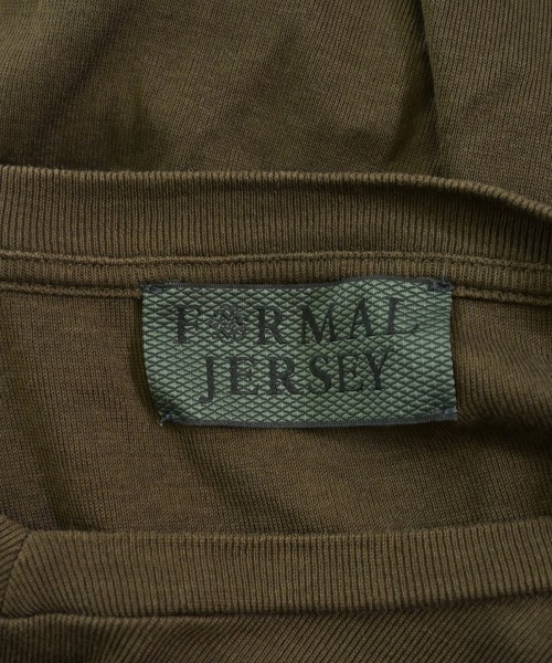 FORMAL JERSEY（フォーマルジャージ）Tシャツ・カットソー 茶 サイズ:L メンズ/2200606953313