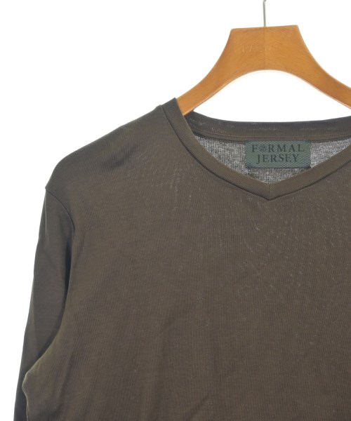 FORMAL JERSEY（フォーマルジャージ）Tシャツ・カットソー 茶 サイズ:L メンズ/2200606953313
