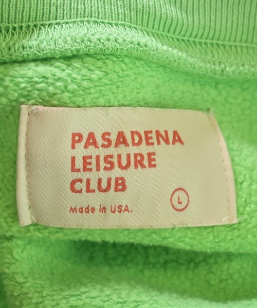 PASADENA LEISURE CLUB（パサデナレジャークラブ）スウェット 緑 サイズ:L メンズ/2200633054021