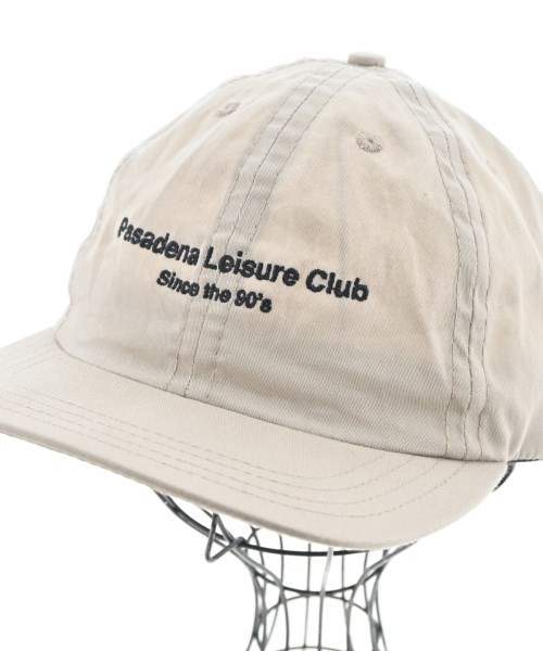 PASADENA LEISURE CLUB（パサデナレジャークラブ）キャップ ベージュ サイズ:- メンズ/2200721275338