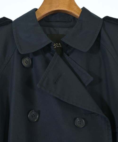 N.O.R.C by the line（ノークバイザライン）トレンチコート 紺 サイズ:1(S位) レディース/2200656010028