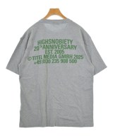 HIGHSNOBIETY（ハイスノバイエティ）Tシャツ・カットソー グレー サイズ:L メンズ/2200610460173