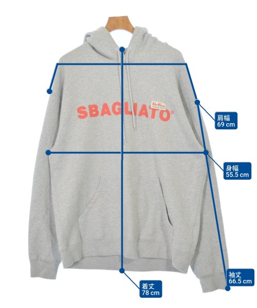 HIGHSNOBIETY（ハイスノバイエティ）パーカー グレー サイズ:XL メンズ/2200681126053