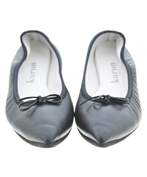 kurun TOKYO（クルン トウキョウ）バレエシューズ/オペラシューズ 黒 サイズ:24cm レディース/2200644273077
