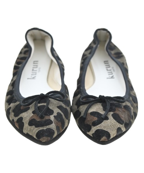 kurun TOKYO（クルン トウキョウ）バレエシューズ/オペラシューズ グレー サイズ:-(22cm位) レディース/2200668561051