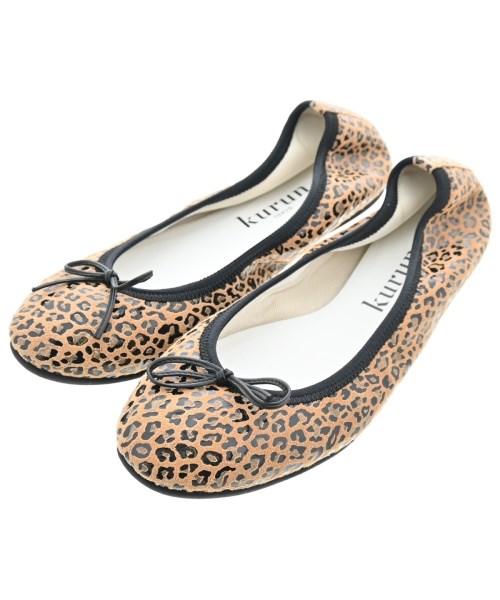 kurun TOKYO(クルン トウキョウ)バレエシューズ/オペラシューズ ベージュ サイズ:24cm/2200695590055