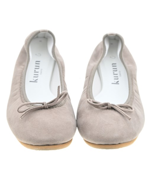 kurun TOKYO（クルン トウキョウ）バレエシューズ/オペラシューズ グレー サイズ:24cm レディース/2200664280031