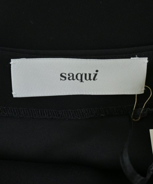 saqui（サキ）ワンピース 黒 サイズ:36(S位) レディース/2200644605021