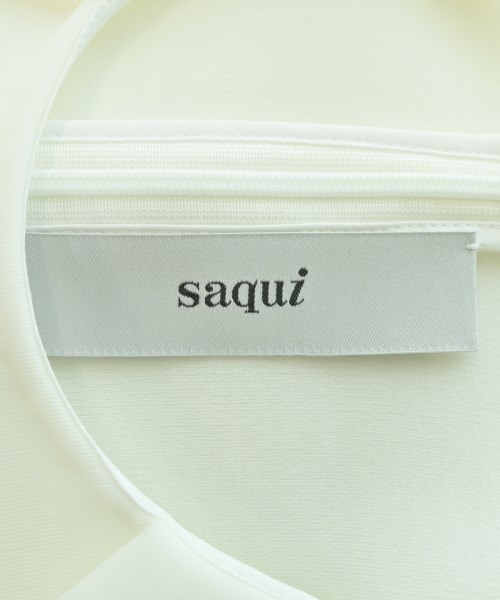 saqui（サキ）Tシャツ・カットソー 白 サイズ:38(M位) レディース/2200644605632
