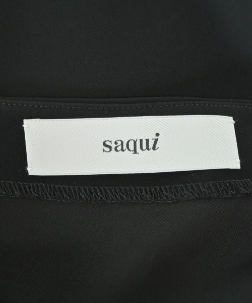 saqui（サキ）ワンピース 黒 サイズ:36(S位) レディース/2200644742566
