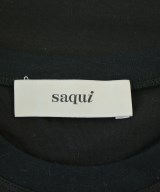 saqui（サキ）Tシャツ・カットソー 黒 サイズ:38(M位) レディース/2200694774586