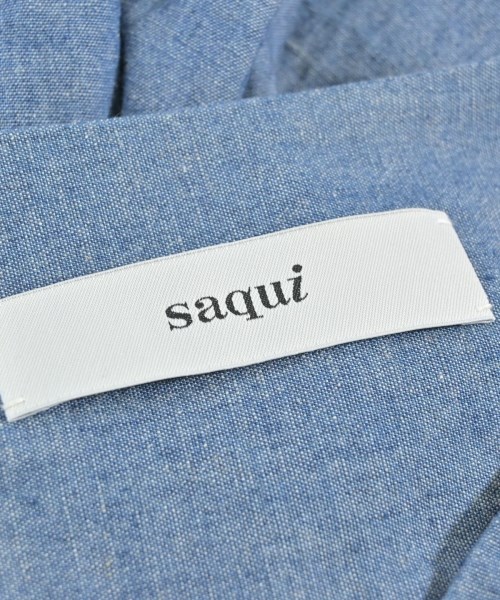 saqui（サキ）ワンピース 青 サイズ:36(S位) レディース/2200698994102