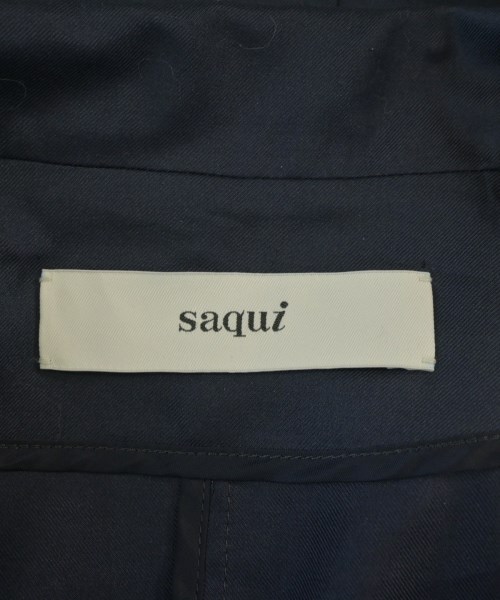 saqui（サキ）テーラードジャケット 紺 サイズ:36(S位) レディース/2200698765115