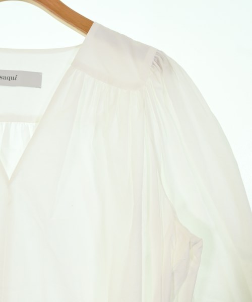 saqui（サキ）ブラウス 白 サイズ:40(M位) レディース/2200669018011