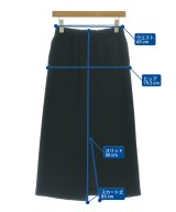 saqui（サキ）ロング・マキシ丈スカート 黒 サイズ:36(S位) レディース/2200722294055