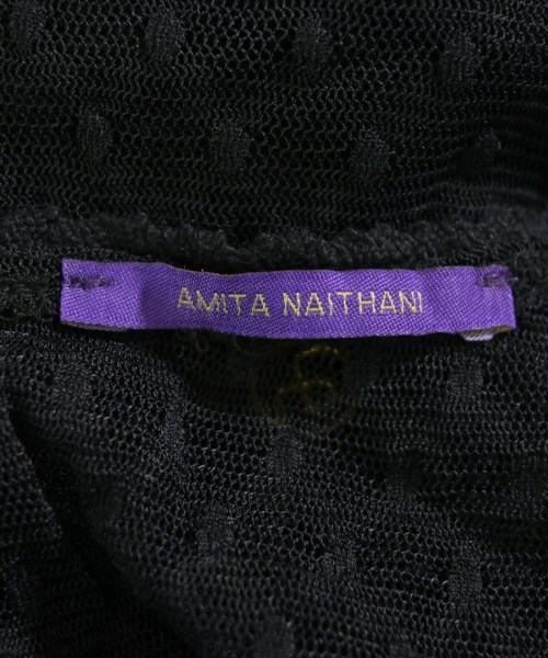 Amita Naithani（アミタナイタニ）ブラウス 黒 サイズ:F レディース/2200617355021
