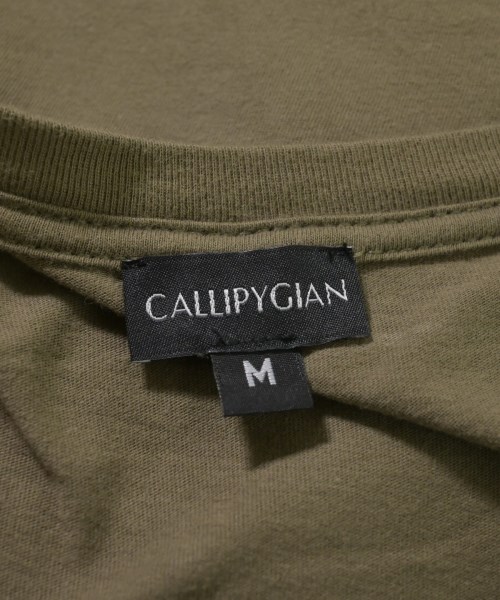 CALLIPYGIAN（カリピジアン）Tシャツ・カットソー カーキ サイズ:M メンズ/2200676934397
