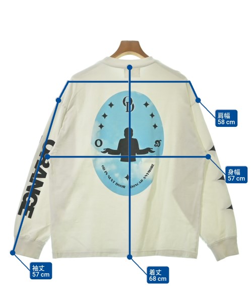 DONCARE（ドン ケア）Tシャツ・カットソー 白 サイズ:M メンズ/2200629860094