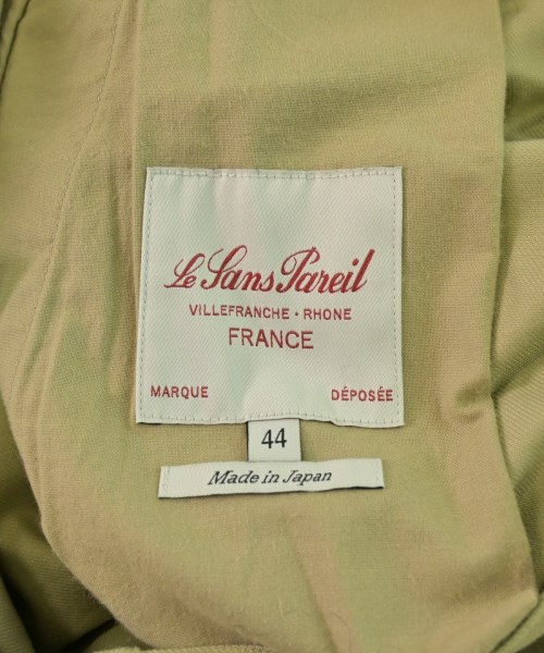 Le Sans Pareil（ル サン パレイユ）チノパン ベージュ サイズ:44(S位) メンズ/2200646891101
