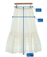 sese（セセ）ロング・マキシ丈スカート 白 サイズ:38(M位) レディース/2200633284367