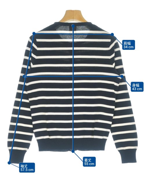 sese（セセ）カーディガン 紺 サイズ:F レディース/2200637497077