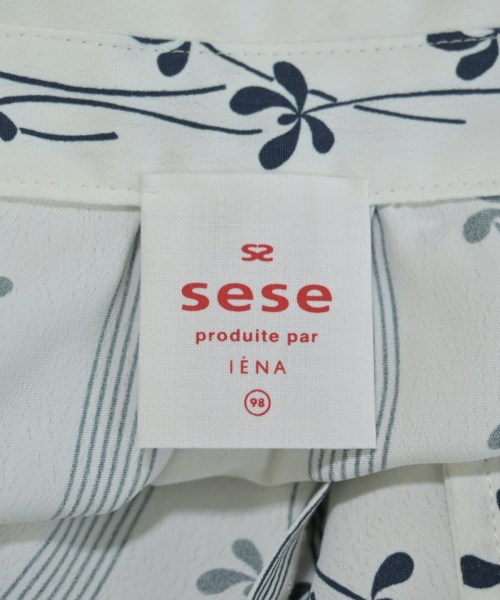 sese（セセ）ブラウス 白 サイズ:F レディース/2200611478061