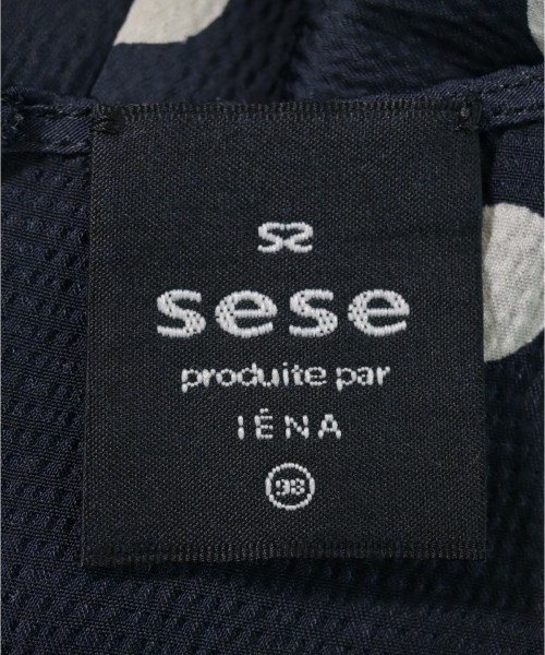 sese（セセ）ブラウス 紺 サイズ:-(M位) レディース/2200610405068