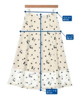 sese（セセ）ロング・マキシ丈スカート 白 サイズ:38(M位) レディース/2200674543263