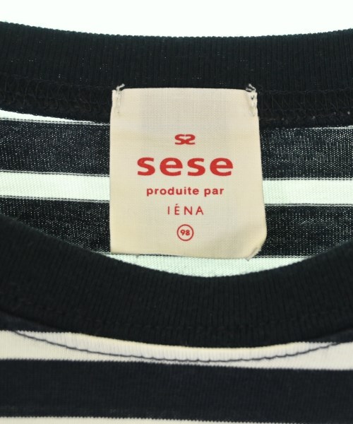 sese（セセ）Tシャツ・カットソー 黒 サイズ:-(M位) レディース/2200677382074