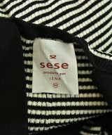 sese（セセ）オールインワン/サロペット 黒 サイズ:36(S位) レディース/2200701190026