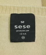 sese（セセ）カーディガン 白 サイズ:38(M位) レディース/2200637499040