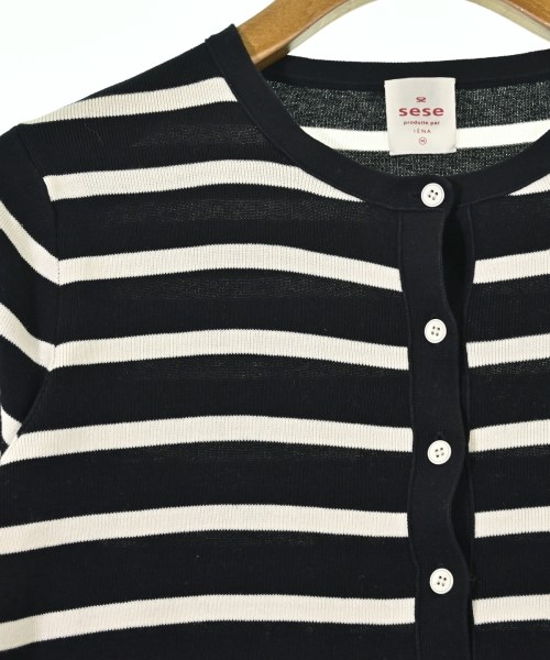 sese（セセ）カーディガン 黒 サイズ:-(M位) レディース/2200669279085