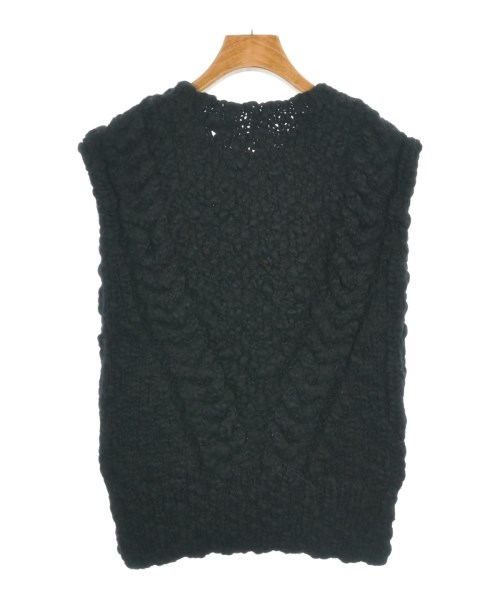 the last flower of the afternoon（ラストフラワー オブ ジ アフターヌーン）ベスト 黒 サイズ:F レディース/2200628695017