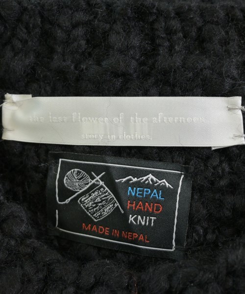 the last flower of the afternoon（ラストフラワー オブ ジ アフターヌーン）ベスト 黒 サイズ:F レディース/2200628695017