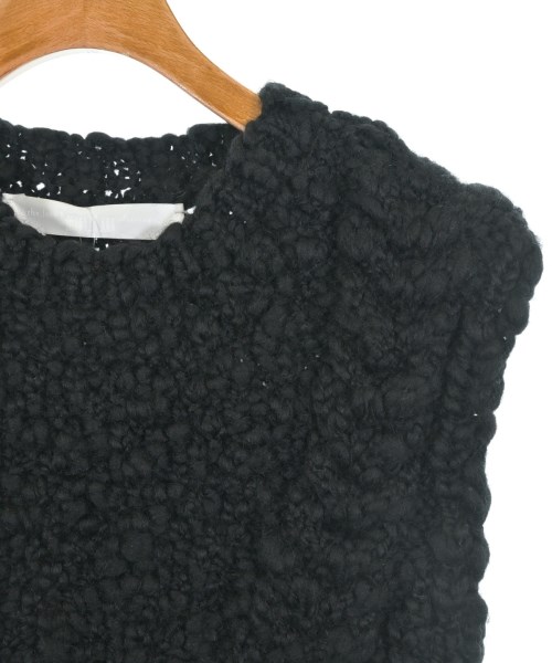 the last flower of the afternoon（ラストフラワー オブ ジ アフターヌーン）ベスト 黒 サイズ:F レディース/2200628695017