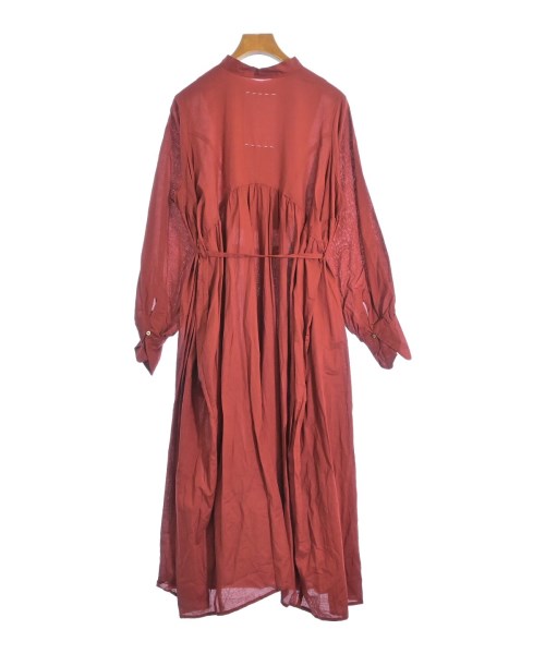 the last flower of the afternoon（ラストフラワー オブ ジ アフターヌーン）シャツワンピース 赤 サイズ:F レディース/2200608895048