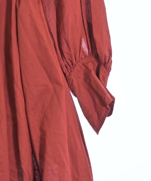 the last flower of the afternoon（ラストフラワー オブ ジ アフターヌーン）シャツワンピース 赤 サイズ:F レディース/2200608895048