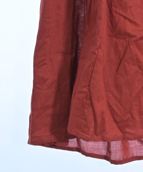 the last flower of the afternoon（ラストフラワー オブ ジ アフターヌーン）シャツワンピース 赤 サイズ:F レディース/2200608895048