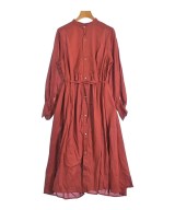 the last flower of the afternoon（ラストフラワー オブ ジ アフターヌーン）シャツワンピース 赤 サイズ:F レディース/2200608895048