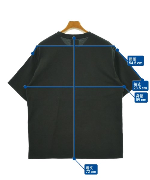 The Internatiiional（インターナショナル）Tシャツ・カットソー 黒 サイズ:M メンズ/2200652951158