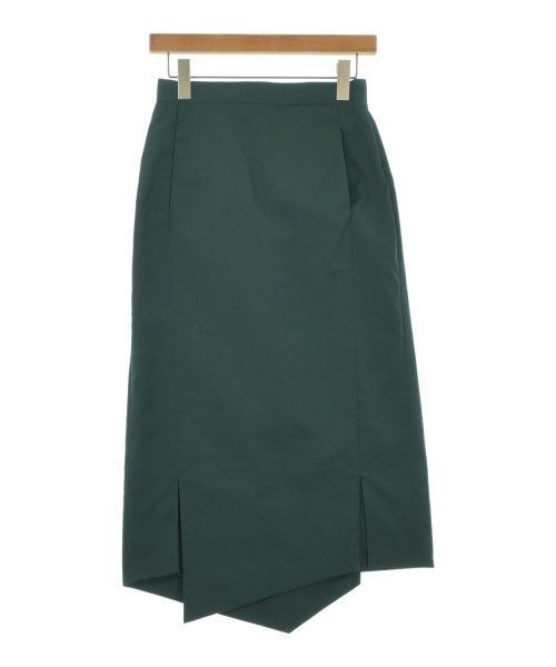 le graine(ルグレ)ロング・マキシ丈スカート 緑 サイズ:36(S位)/2200668675109