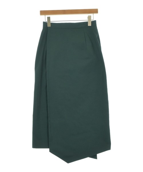 le graine（ルグレ）ロング・マキシ丈スカート 緑 サイズ:36(S位) レディース/2200668675109