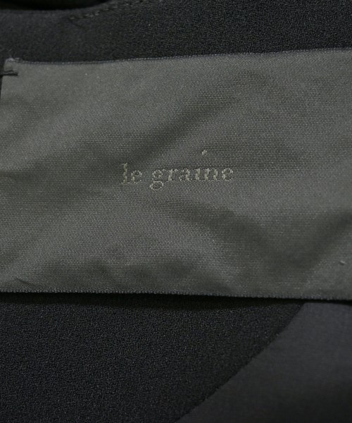 le graine（ルグレ）ワンピース 黒 サイズ:36(S位) レディース/2200686780038
