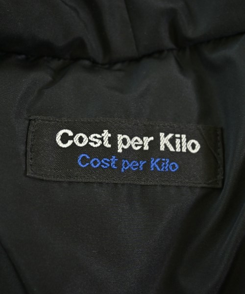 Cost per Kilo（コストパーキロ）ダウンジャケット/ダウンベスト 黒 サイズ:M メンズ/2200721648026
