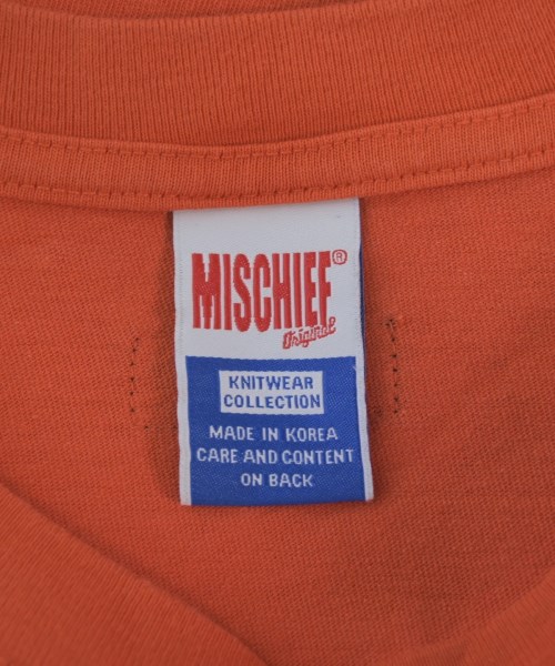 MISCHIEF（ミスチーフ）Tシャツ・カットソー オレンジ サイズ:ONE メンズ/2200676016147