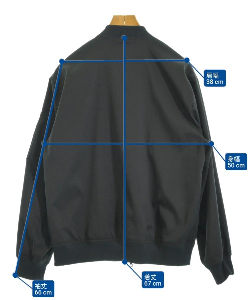 WORK WEAR SUIT（ワークウェアスーツ）ミリタリーブルゾン 黒 サイズ:L メンズ/2200673932013