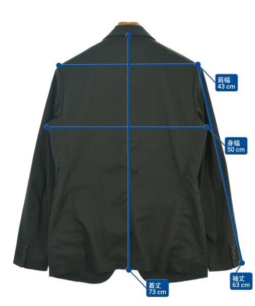 WORK WEAR SUIT（ワークウェアスーツ）ジャケット 黒 サイズ:S メンズ/2200639774114