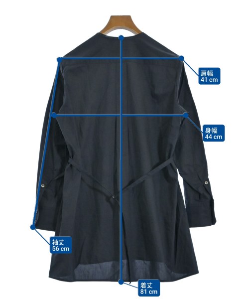 D/Nero（ディーネロ）カジュアルシャツ 紺 サイズ:M レディース/2200642639165