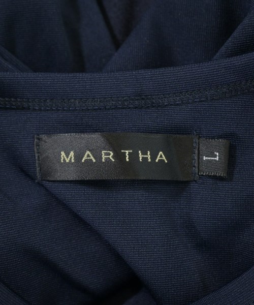 MARTHA（マーサ）ワンピース 紺 サイズ:L レディース/2200648556039